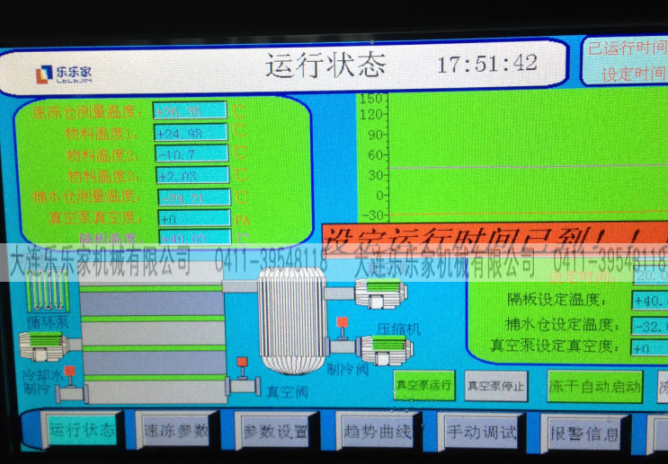 凍干機，低溫凍干機，真空凍干機，海參凍干機